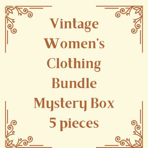 Vintage Mixed Lot Bundle Women's Clothing 5 Piece Fashion 80s 90s Y2K